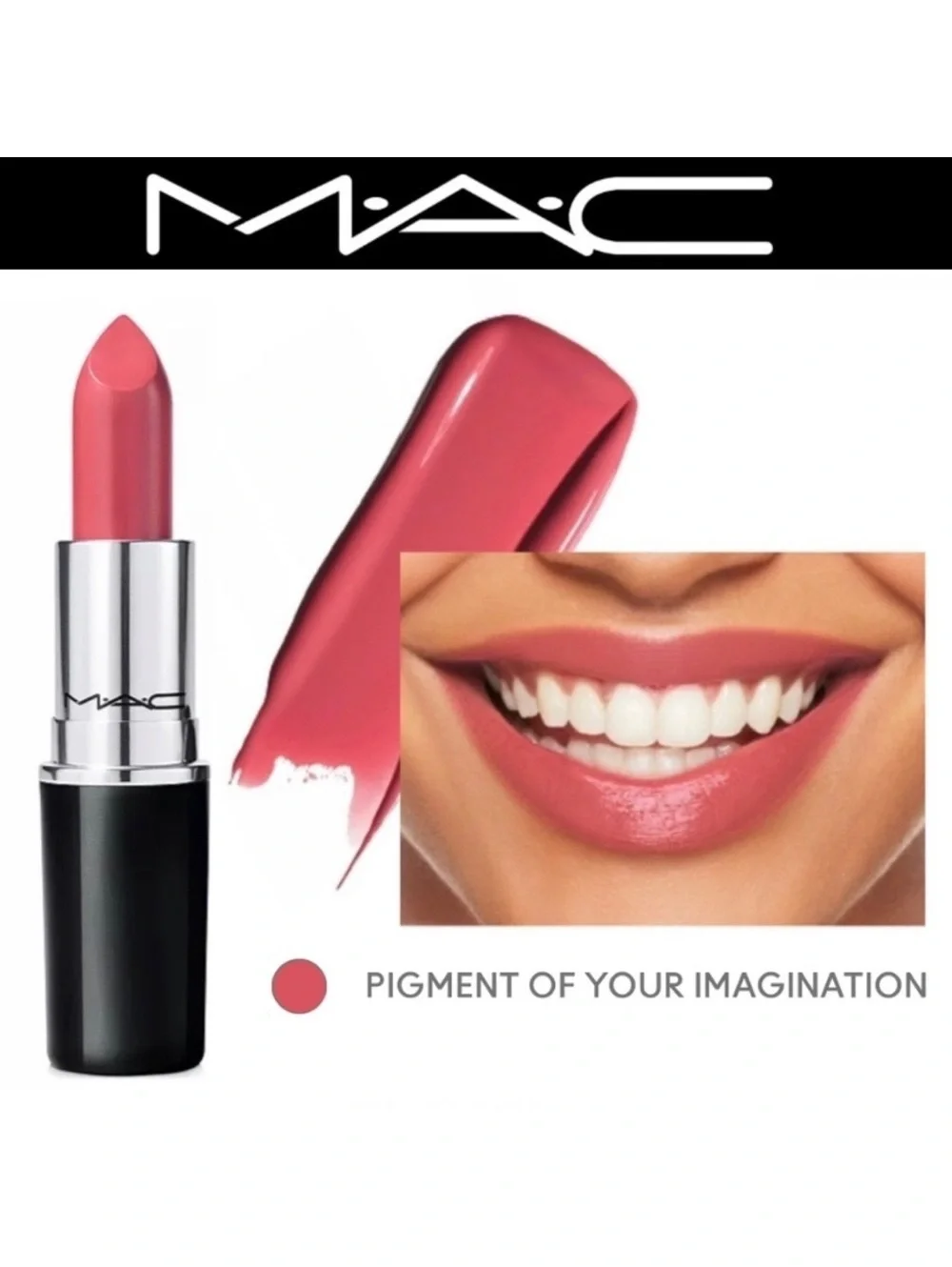 MAC Lipstick & Gloss Lip Combo • Pigment of Your Imagination & Nymphette